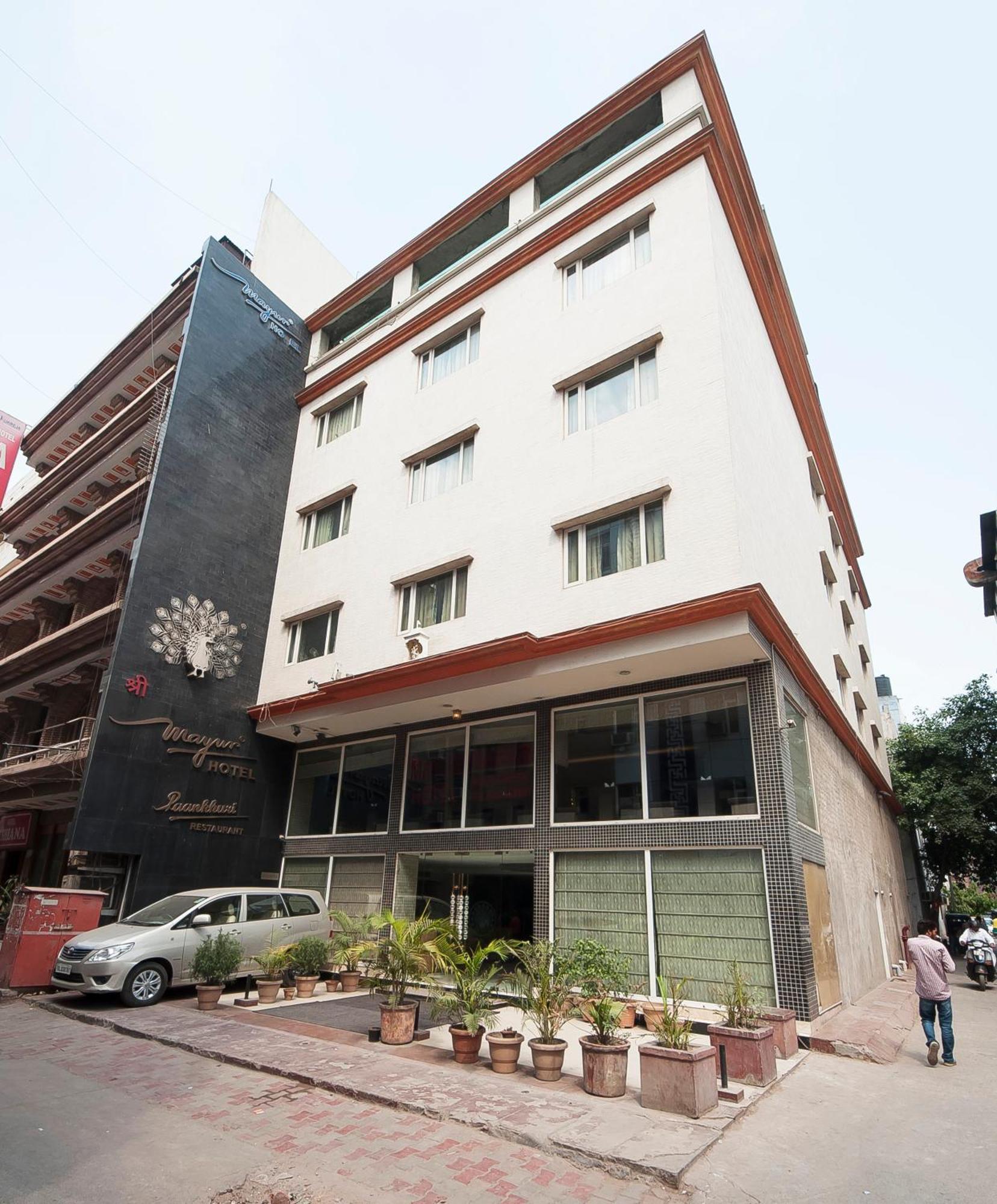Mayur Hotel Nueva Delhi Exterior foto